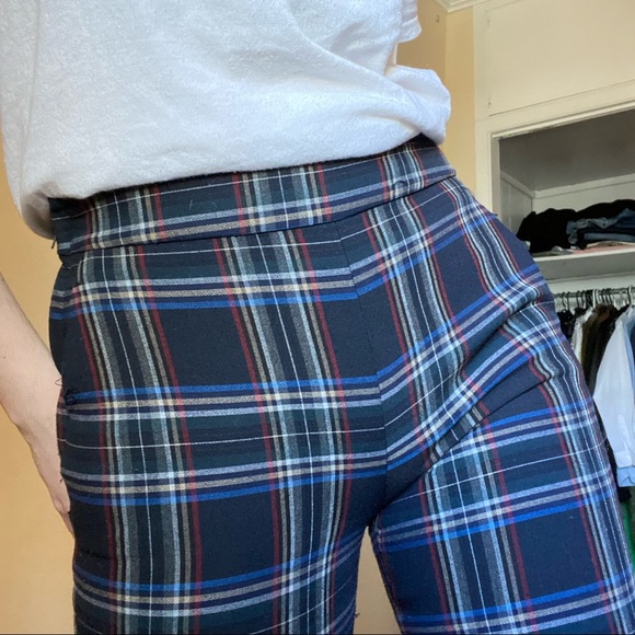 Checkered flared pants - Picture 3 of 5